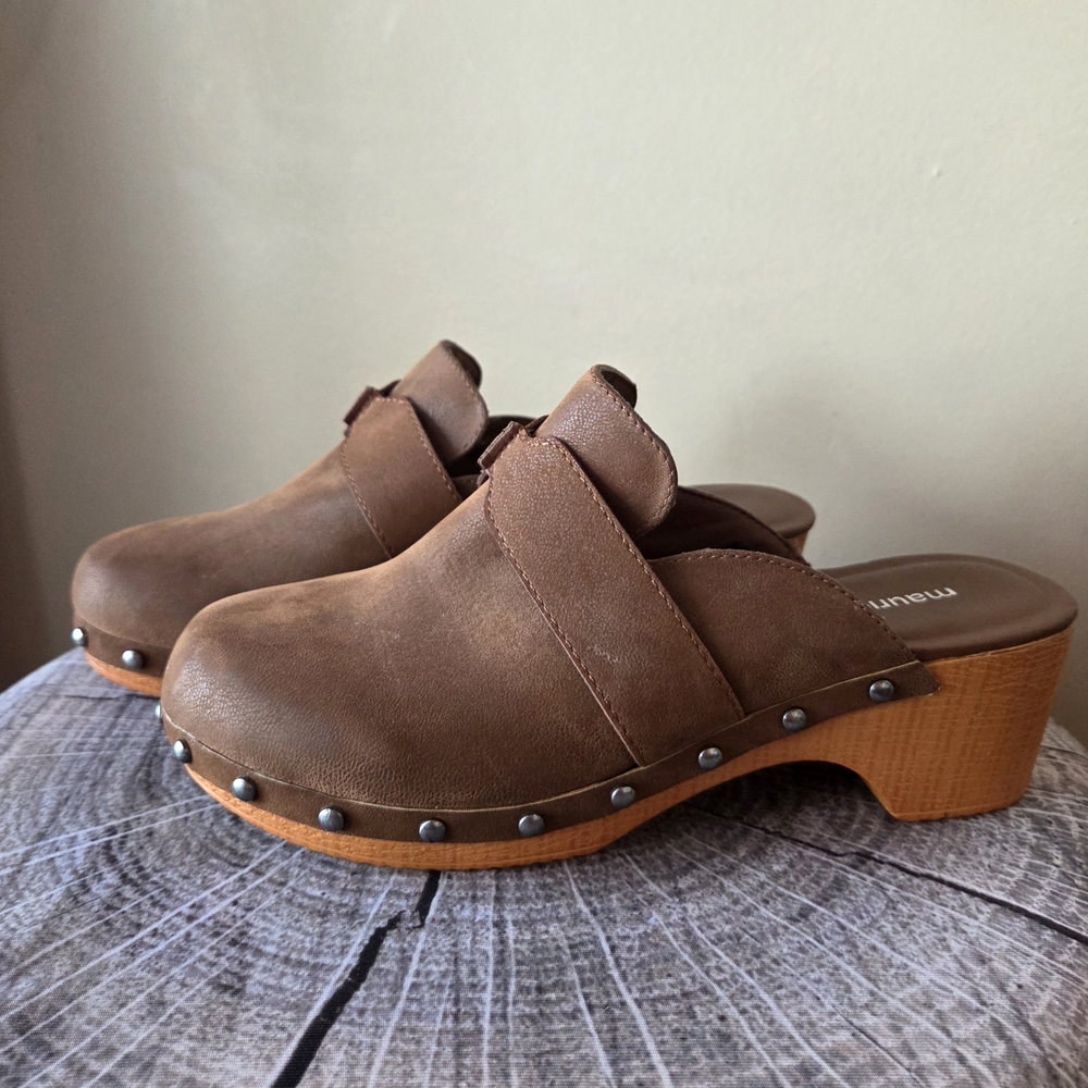 Brown Clogs